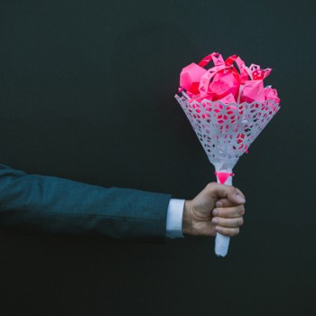 Shooting d'inspiration - bouquet gÃ©omÃ©trique