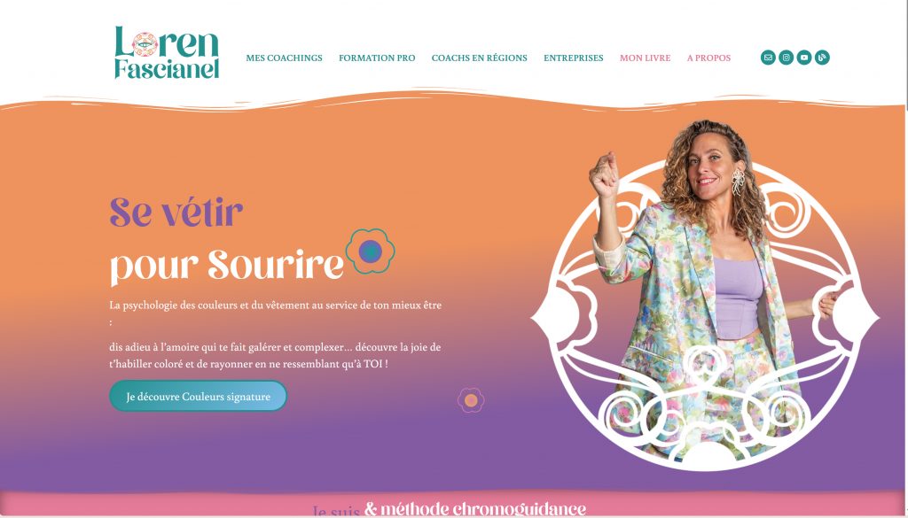 Aperçu site Loren fascianel